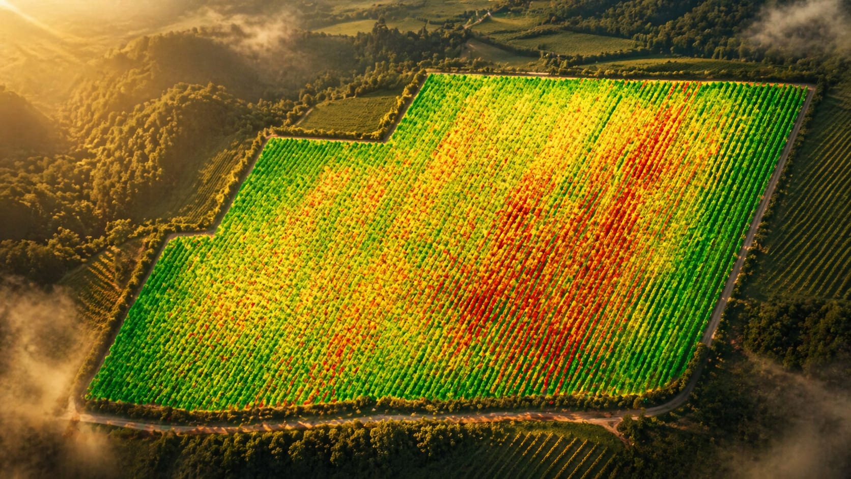 Mapa NDVI